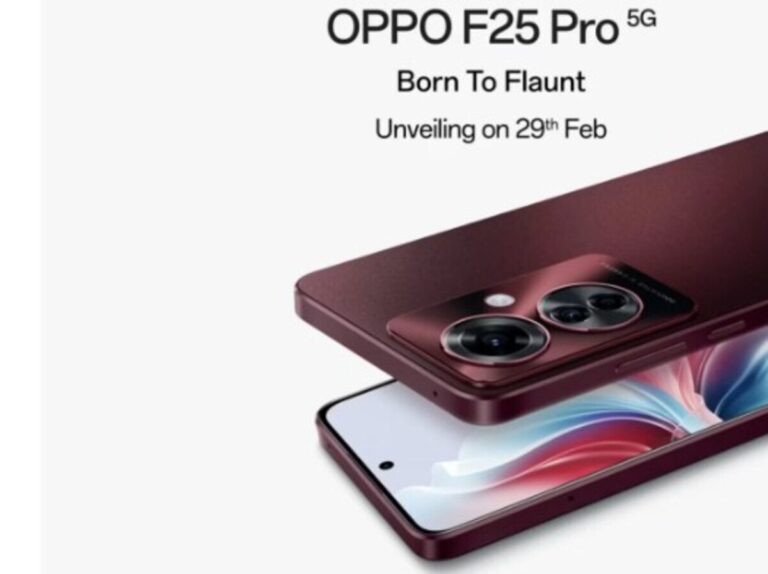 Oppo F25 Pro 5G लॉन्च: 29 फरवरी को आने वाला है, Amazon ने दिखाया डिजाइन