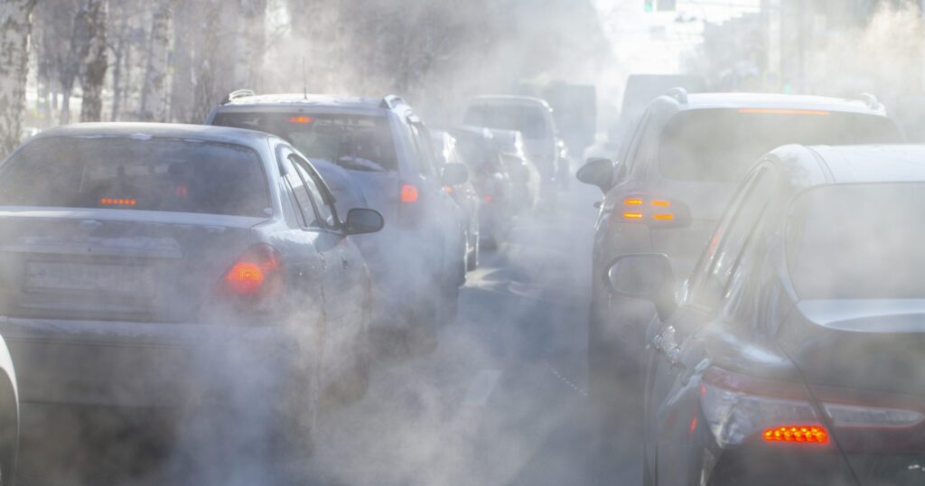 delhi car pollution