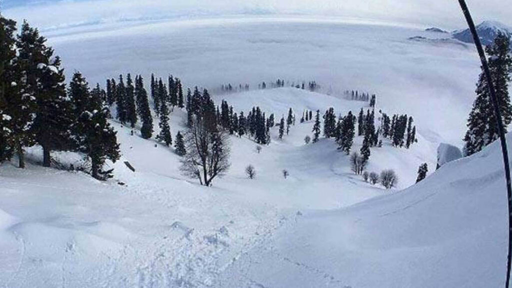 snowfall kashmir