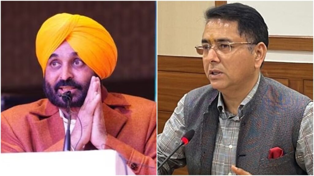 Bhagwant-Mann-and-Aman-Arora