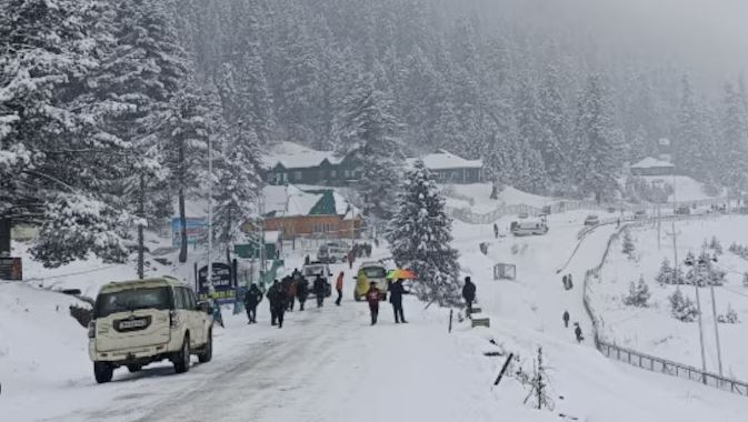 kashmir snowfall