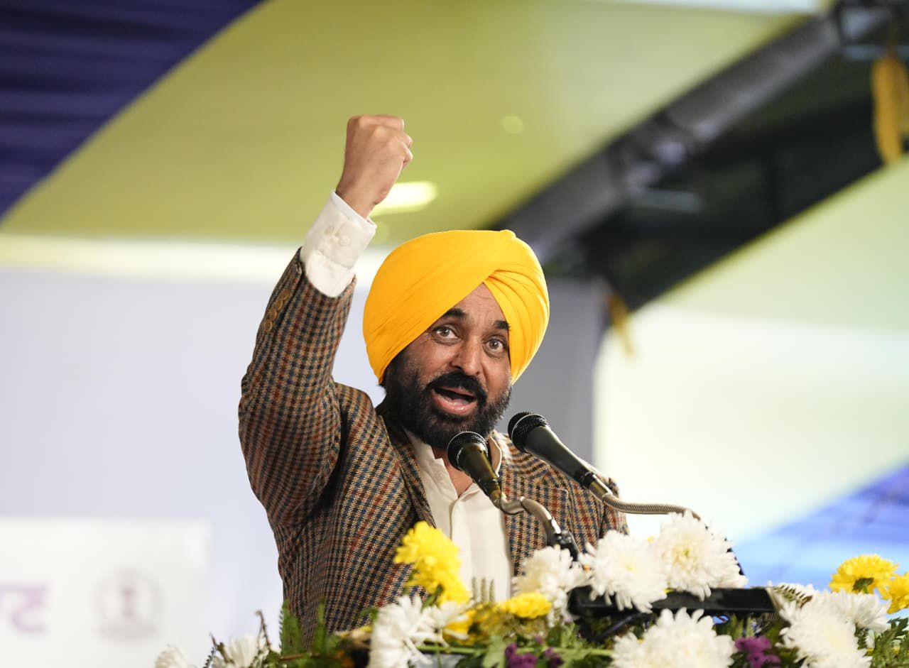 CM Bhagwant Mann at Majitha