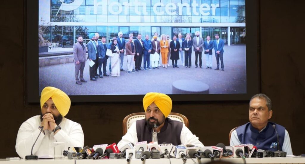नीदरलैंड–फिनलैंड दौरे से पंजाब को नई दिशा, CM भगवंत मान ने गिनाईं उपलब्धियां