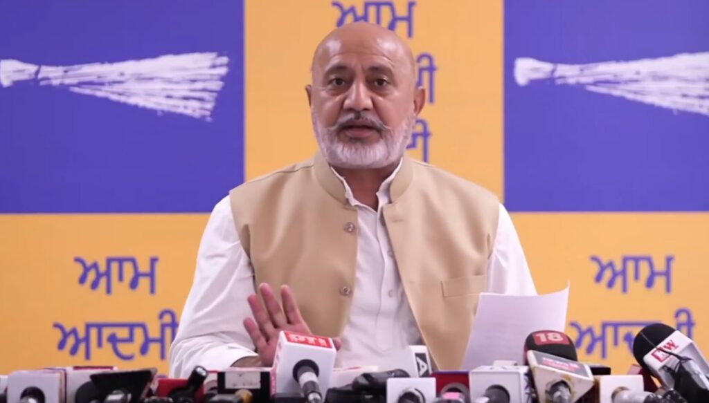 CM भगवंत मान पर टिप्पणी के बाद AAP का पलटवार, ‘CM मान को सर्टिफिकेट की जरूरत नहीं’ — AAP नेता बलतेज पन्नू