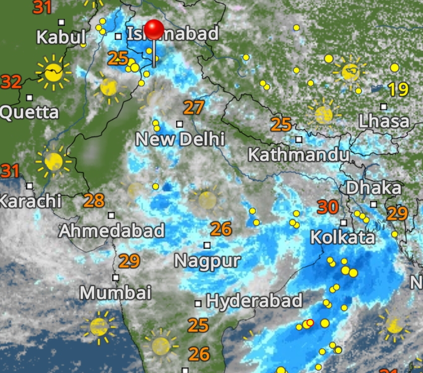 पूरे भारत का मौसम मानचित्र बादल क्यों दिखाई दे रहा है? जानिए मानसून के रिवाइवल की कहानी